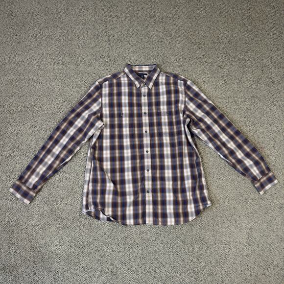 Banana Republic Button Up Cotton Long Sleeve Shirt US Men's XL - Picture 1 of 7